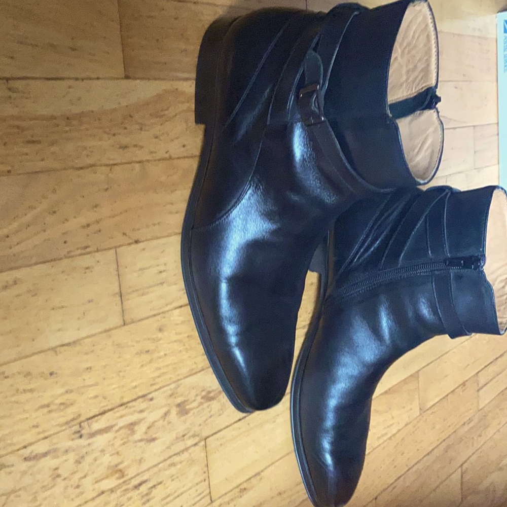 Men’s Size 12 Aldo Leather Boots Like New